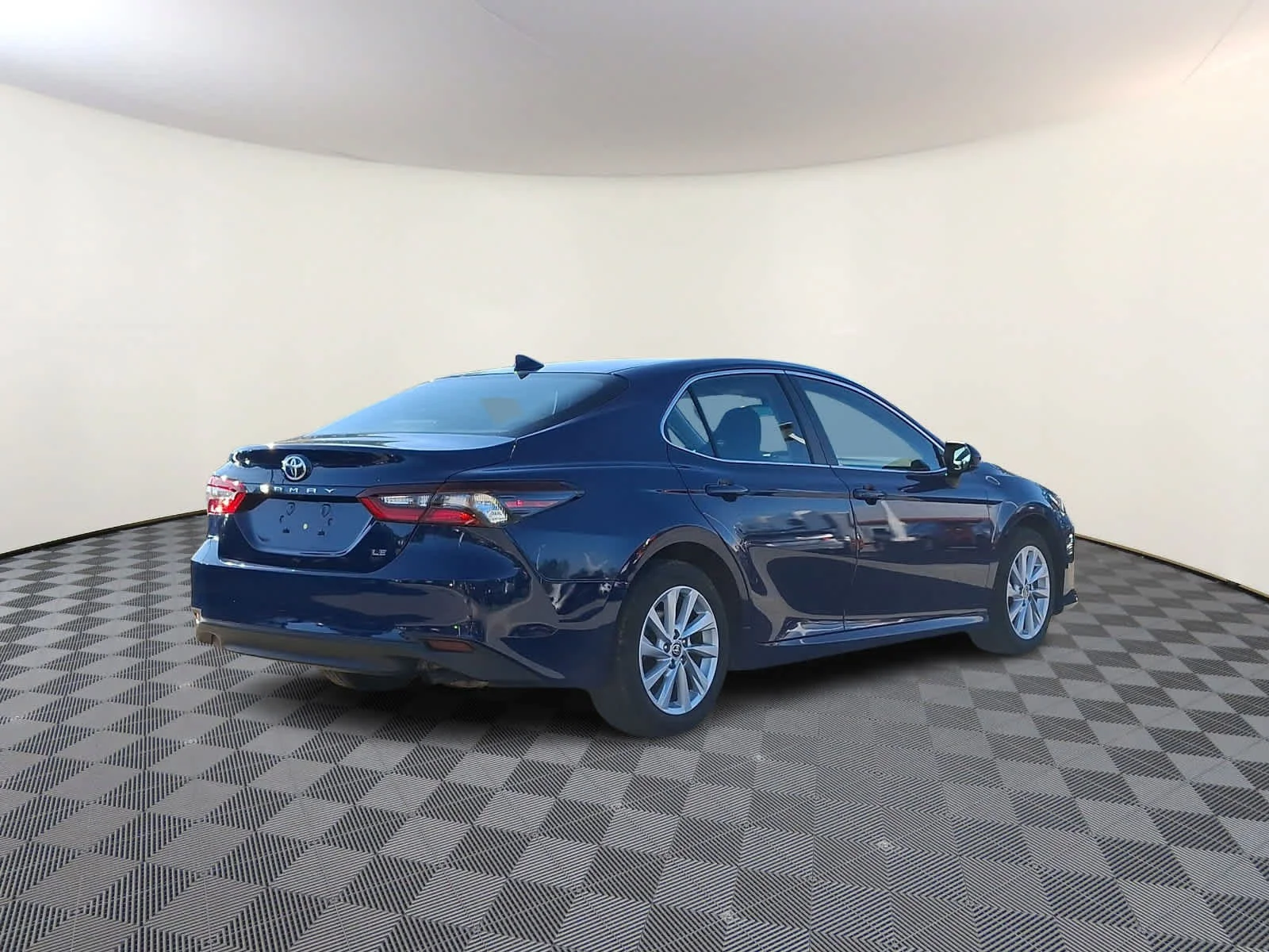 Certified Used 2024 Reservoir Blue Toyota LE image 5