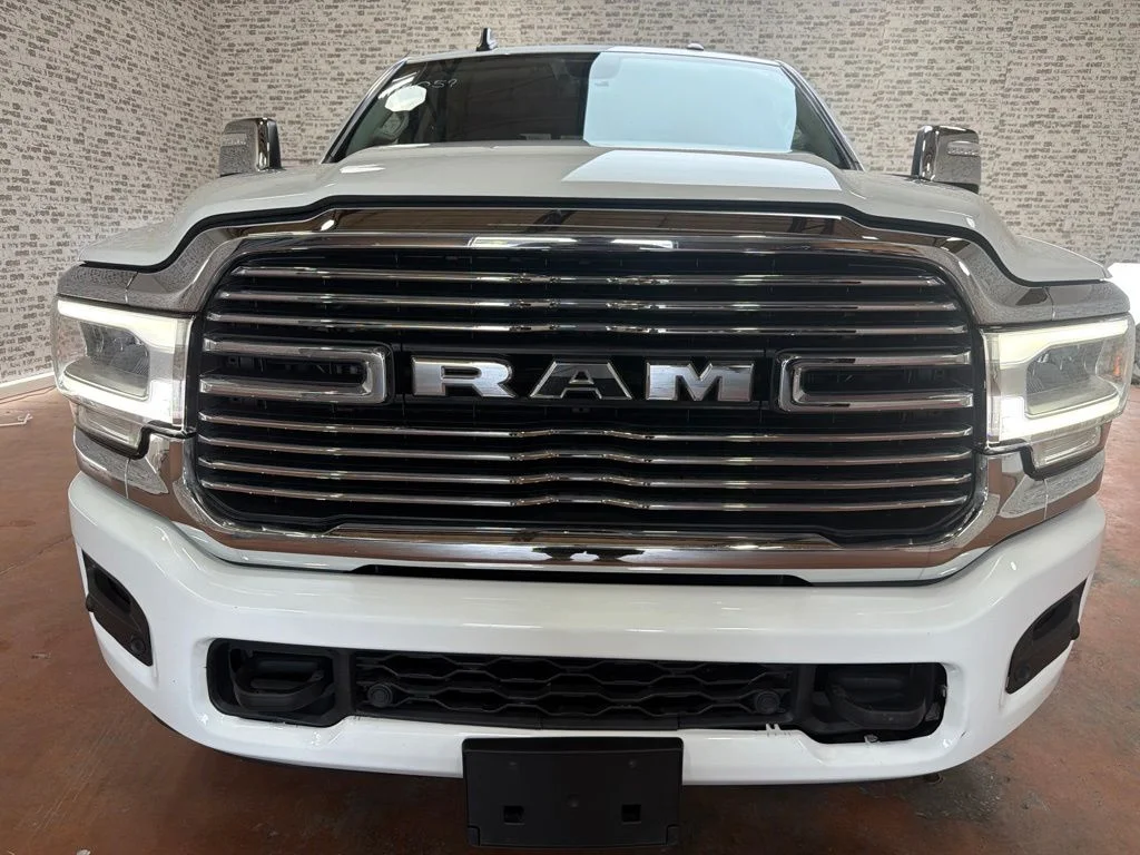 Used 2024 Bright White Clearcoat Ram Laramie image 2