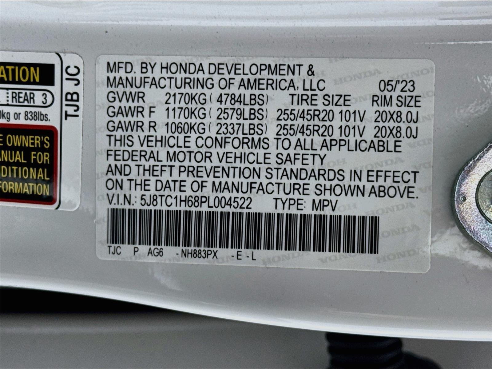 Used 2023 Platinum White Pearl Acura A-Spec Package image 34