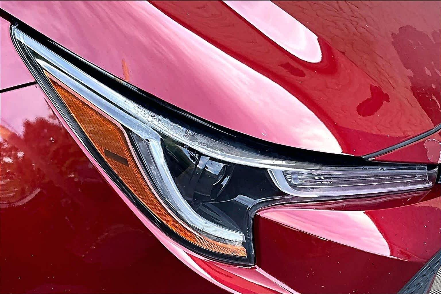 Used 2022 Ruby Flare Pearl Toyota LE image 28