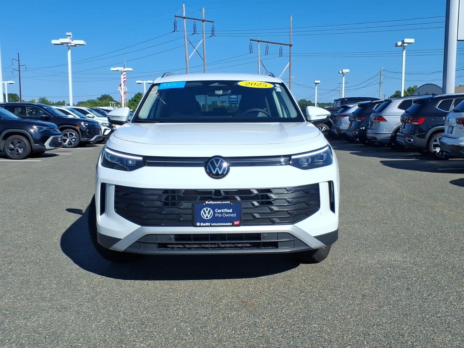 Certified Used 2025 Pure White Volkswagen S image 2