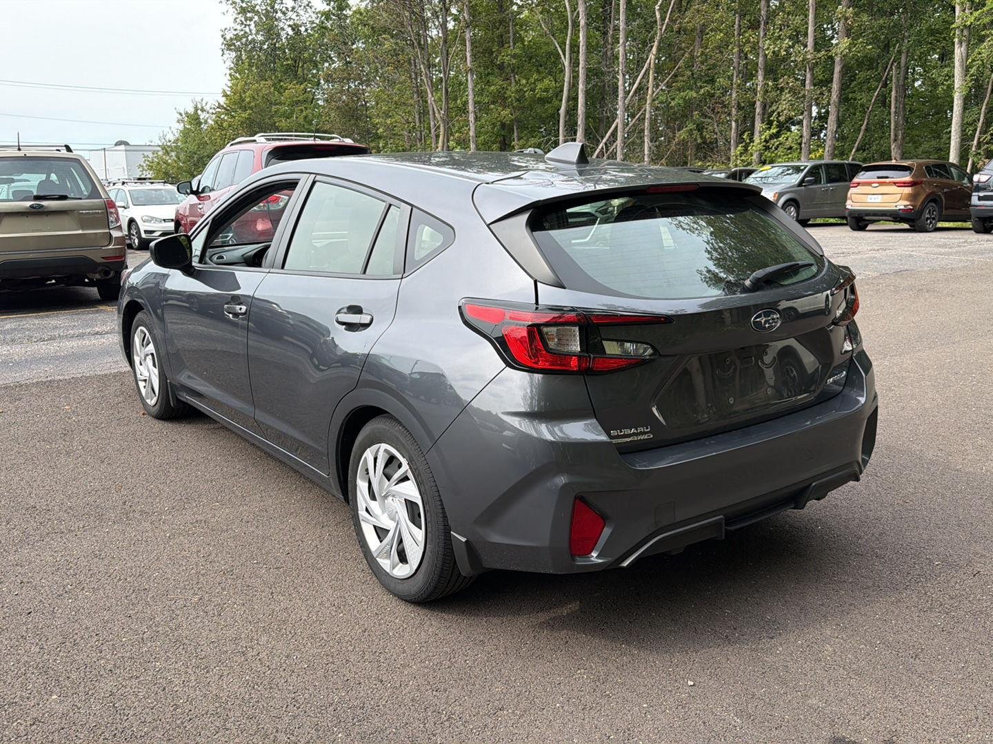 Used 2024 Magnetite Gray Metallic Subaru Base image 10