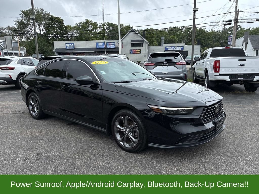 Used 2023 Black Honda EX image 3