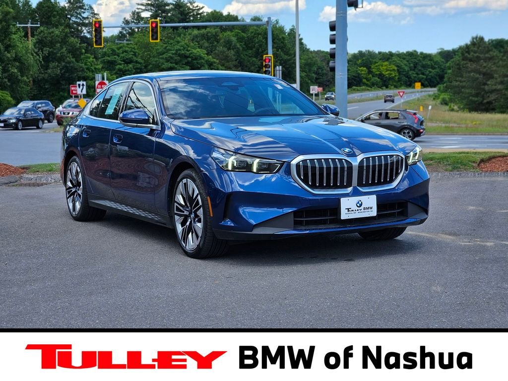 Certified Used 2024 Phytonic Blue Metallic BMW 530i xDrive image 1