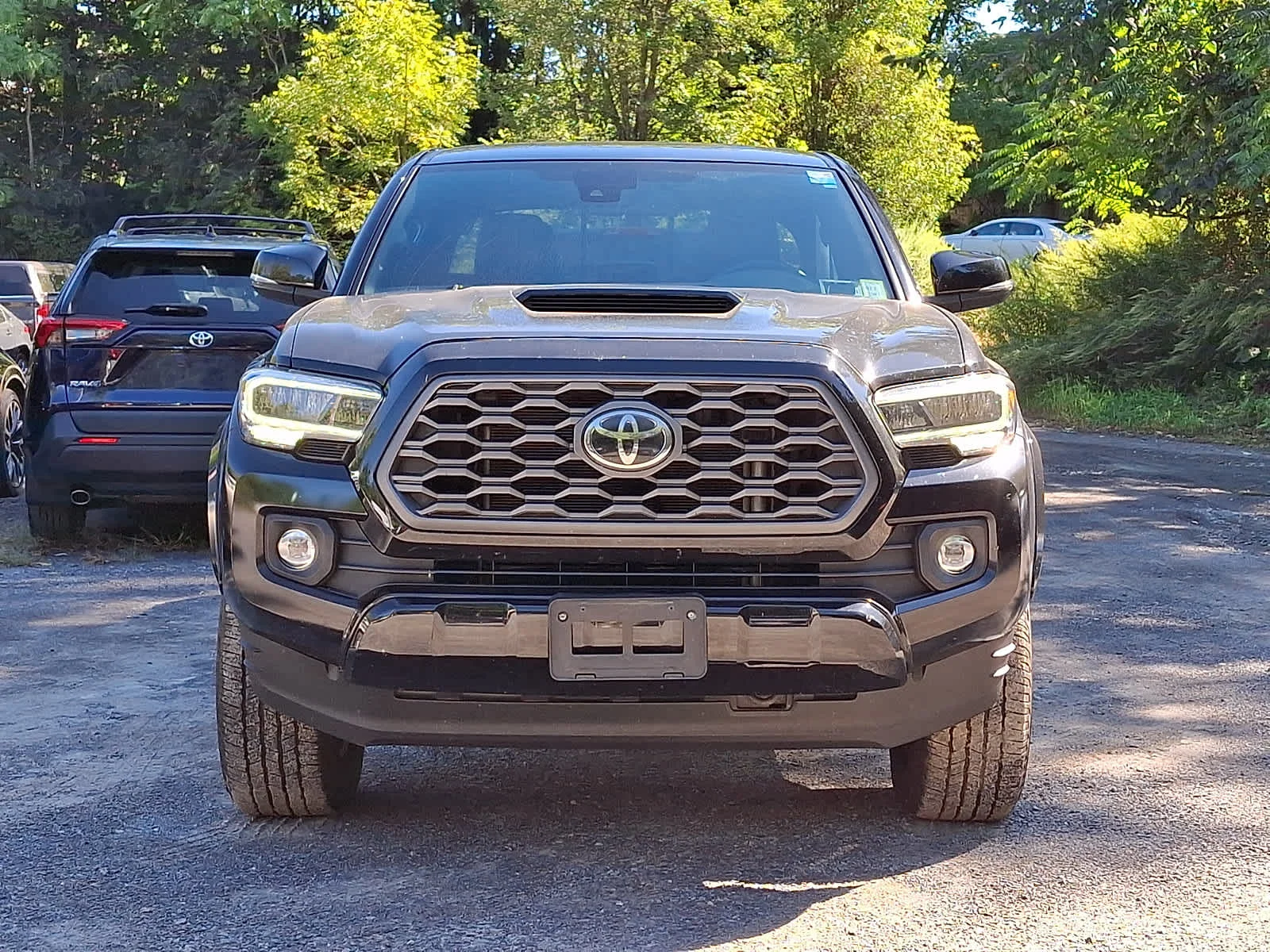 Used 2020 Midnight Black Metallic Toyota TRD Sport image 3