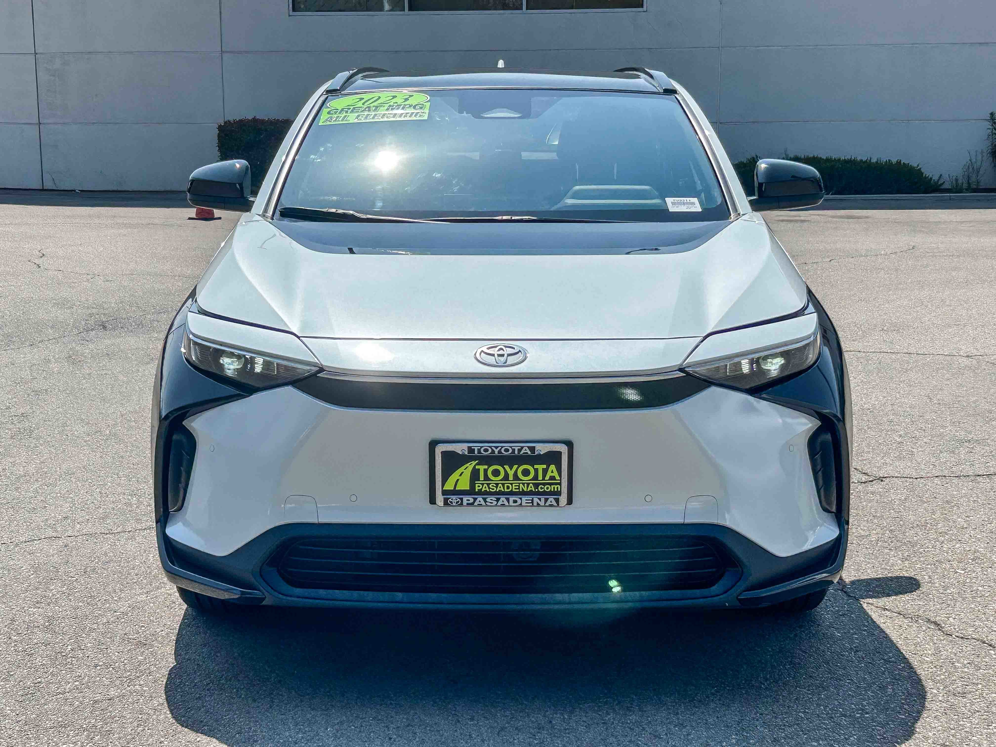 Used 2023 Toyota bZ4X XLE with VIN JTMAAAAA7PA000189 for sale in Pasadena, CA