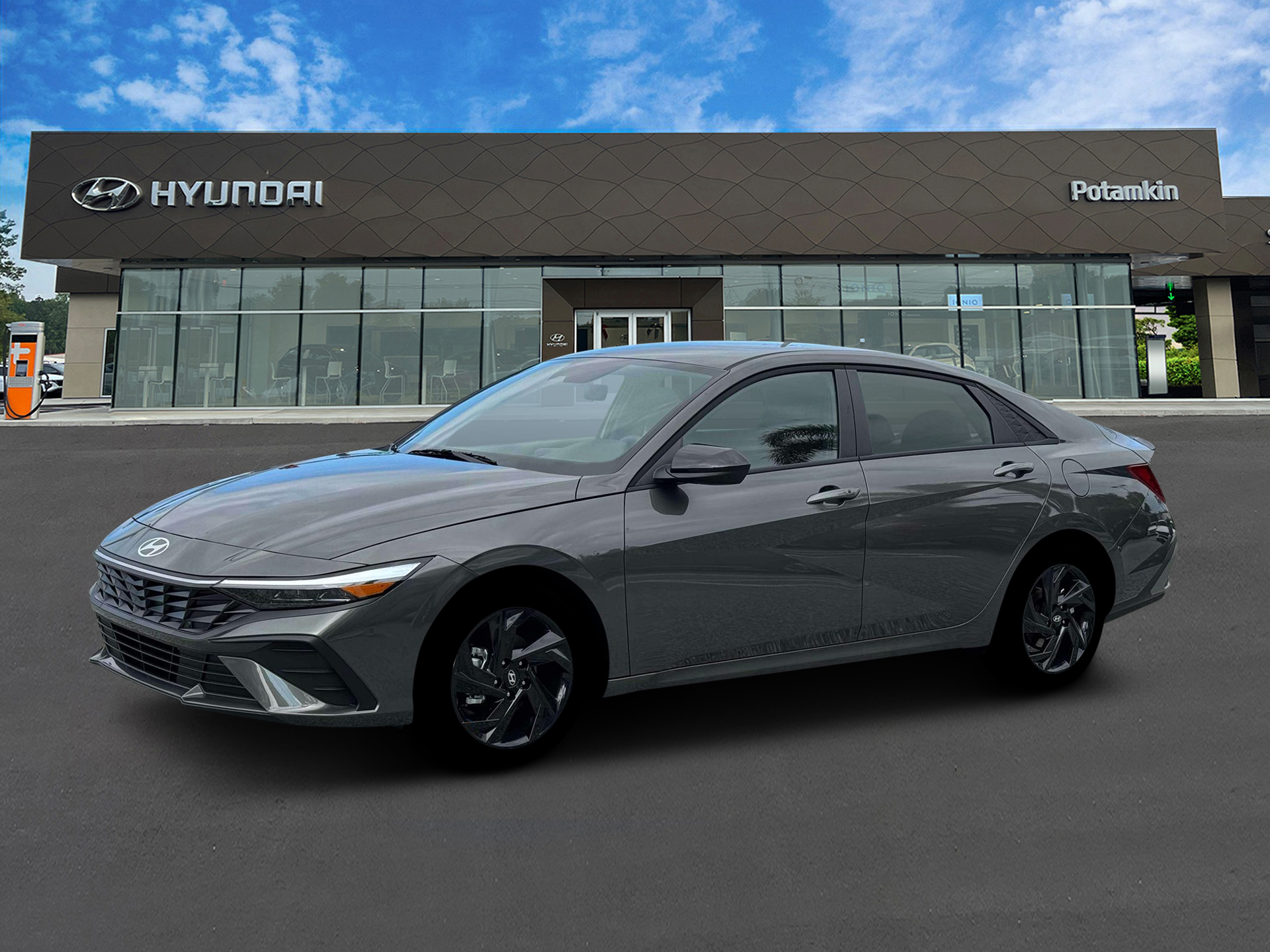 New 2026 Amazon Gray Hyundai SEL Sport image 2