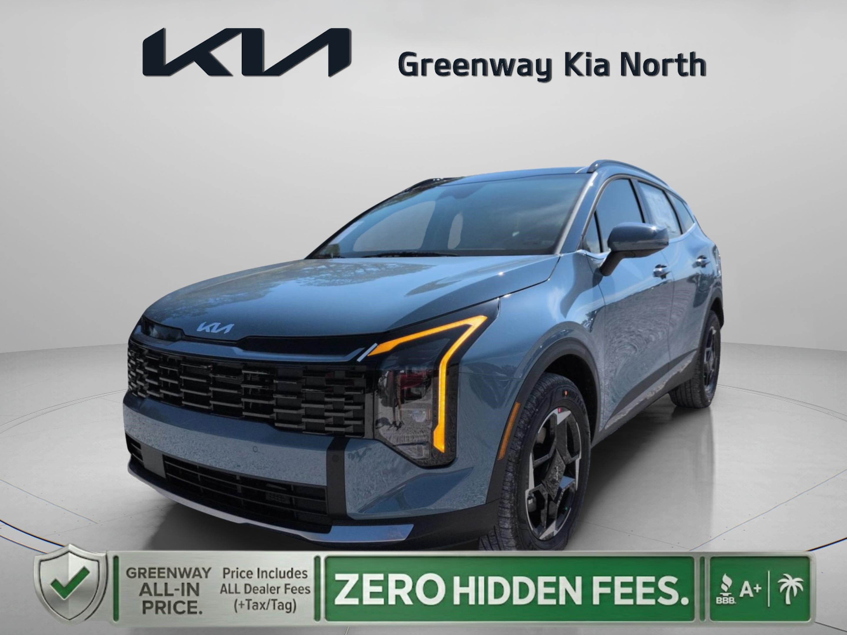New 2026 Heritage Blue Kia EX image 4