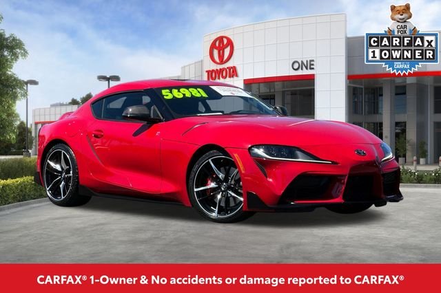 Certified Used 2021 Red Toyota 3.0 image 2