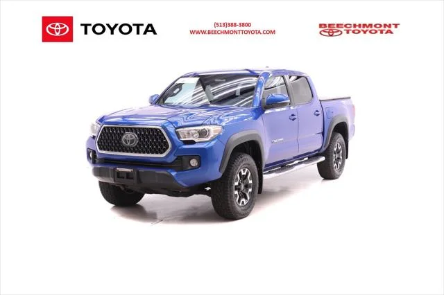 Certified Used 2018 BLAZING BLUE PEARL Toyota  image 1