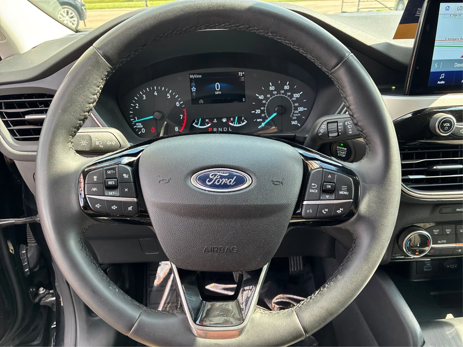 Certified Used 2022 Agate Black Metallic Ford SE image 15