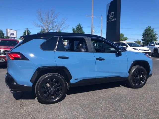 Used 2025 Blue Toyota XSE image 3