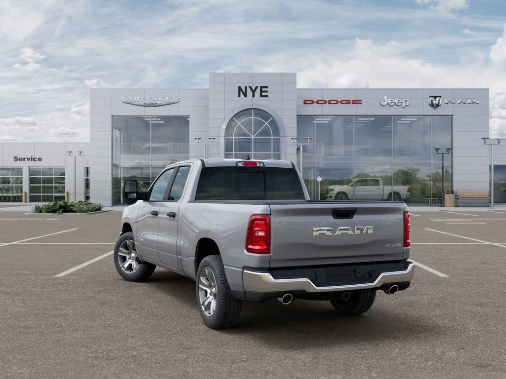 New 2025 Billet Silver Metallic Clear-Coat Exterior Paint RAM Tradesman image 3