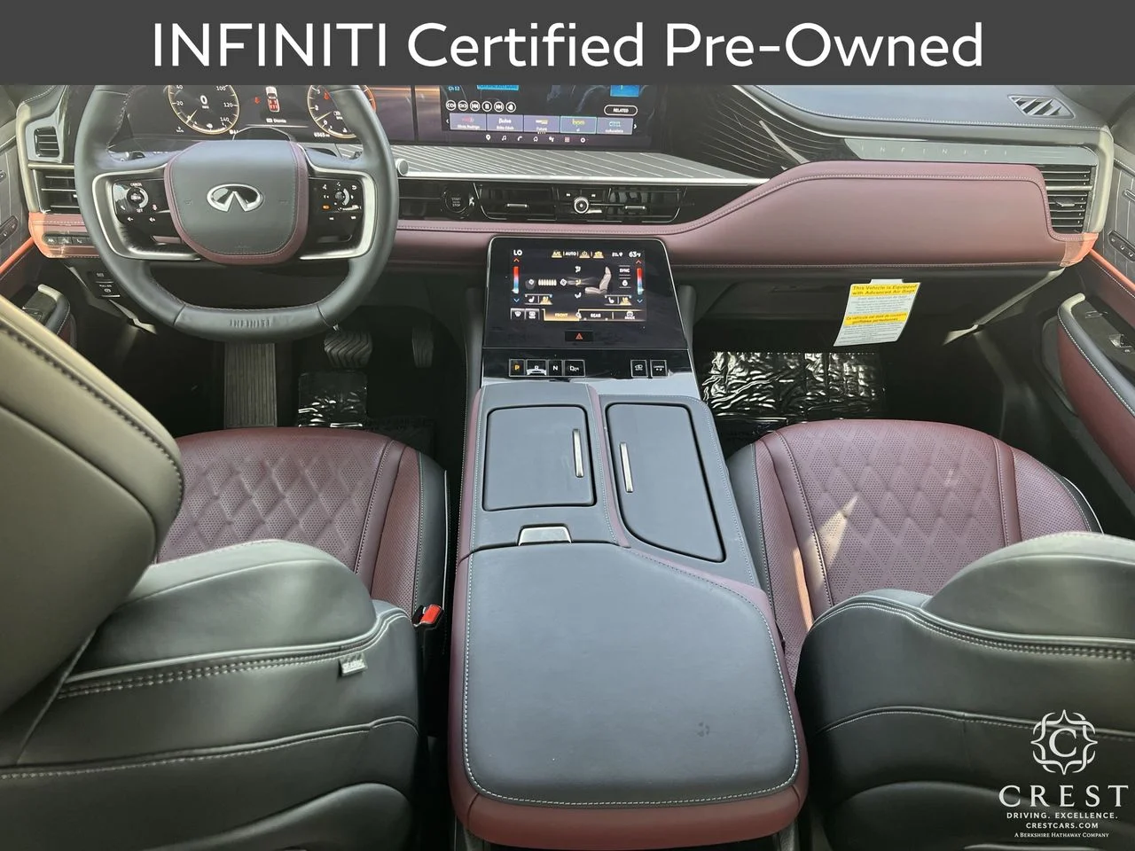 Certified Used 2026 Dynamic Metal Black Obsidian INFINITI AUTOGRAPH image 12