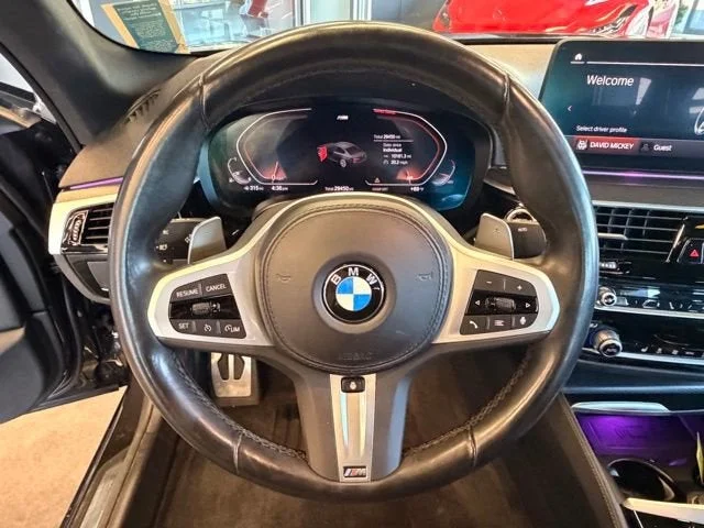 Used 2023 Dark Graphite Metallic BMW 530i xDrive image 17