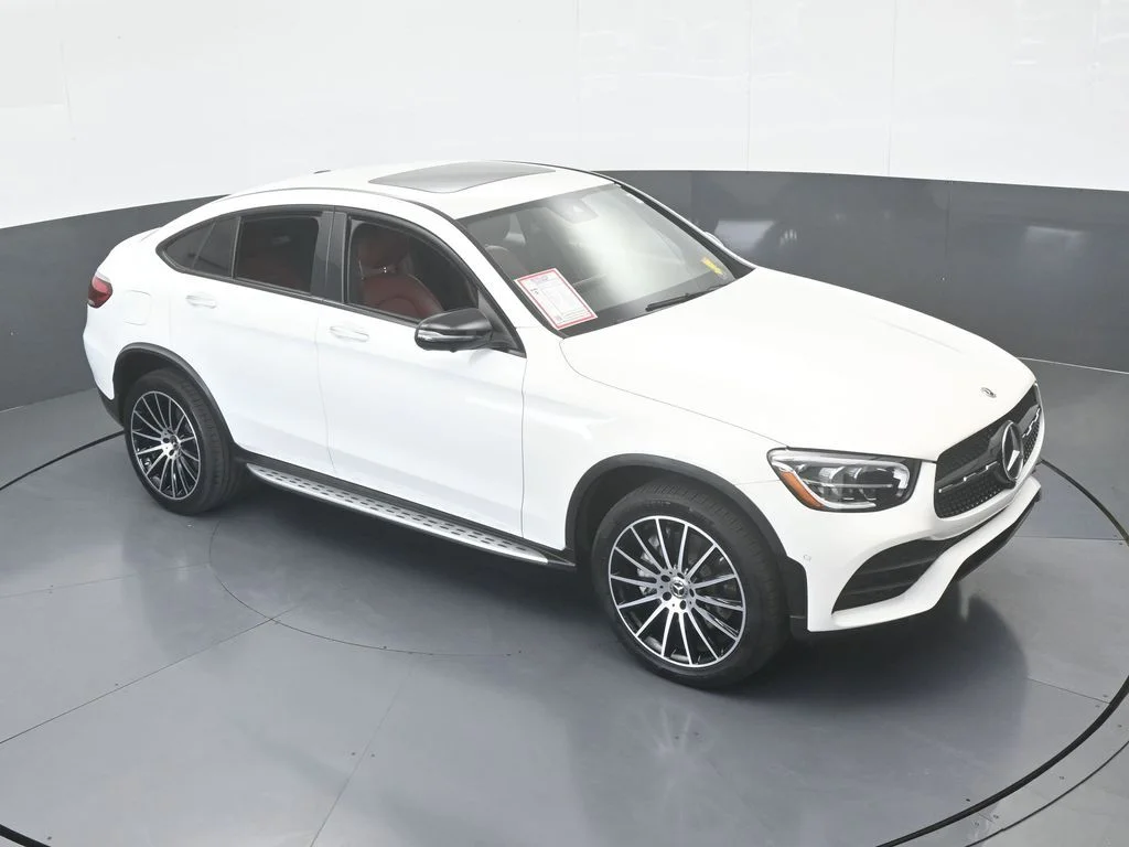 Used 2022 Diamond White Mercedes-Benz GLC 300 Coupe image 66