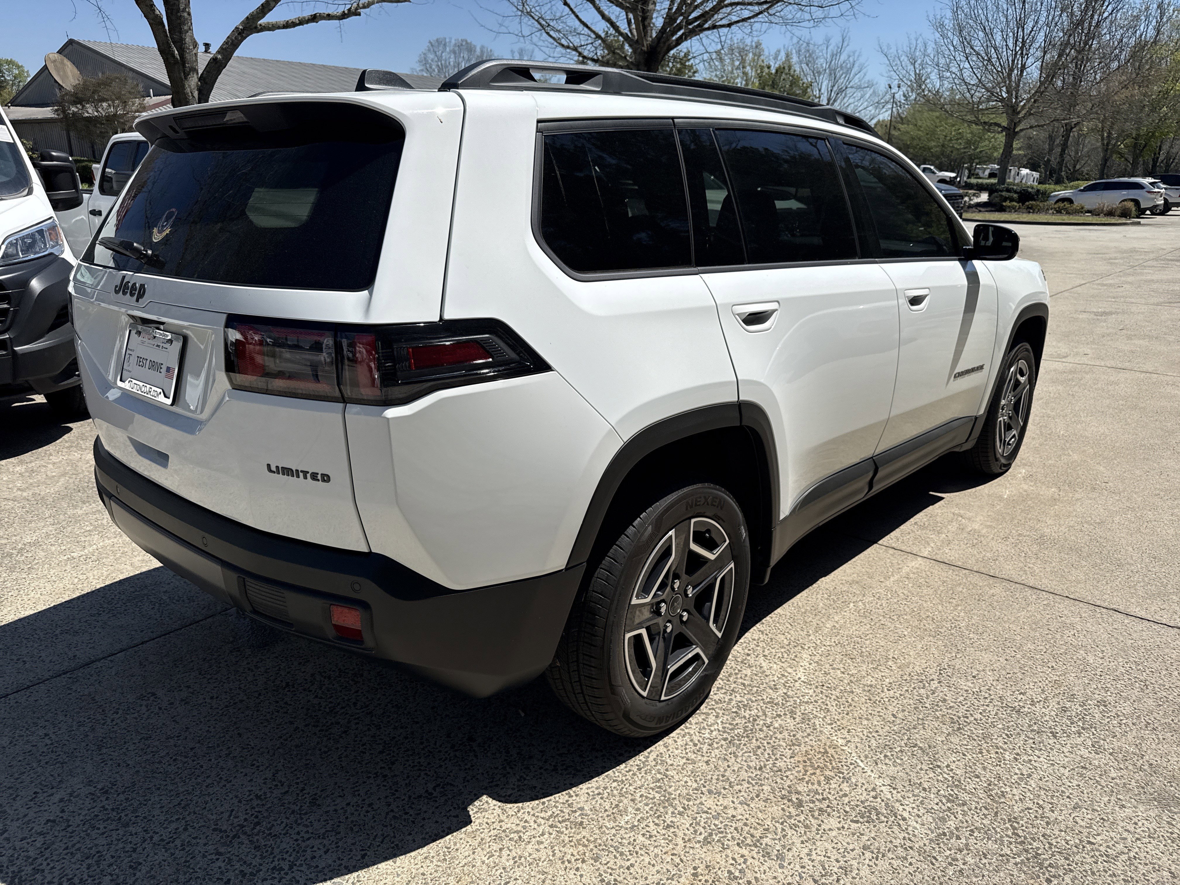 New 2026 Bright White Clearcoat Jeep Limited image 7