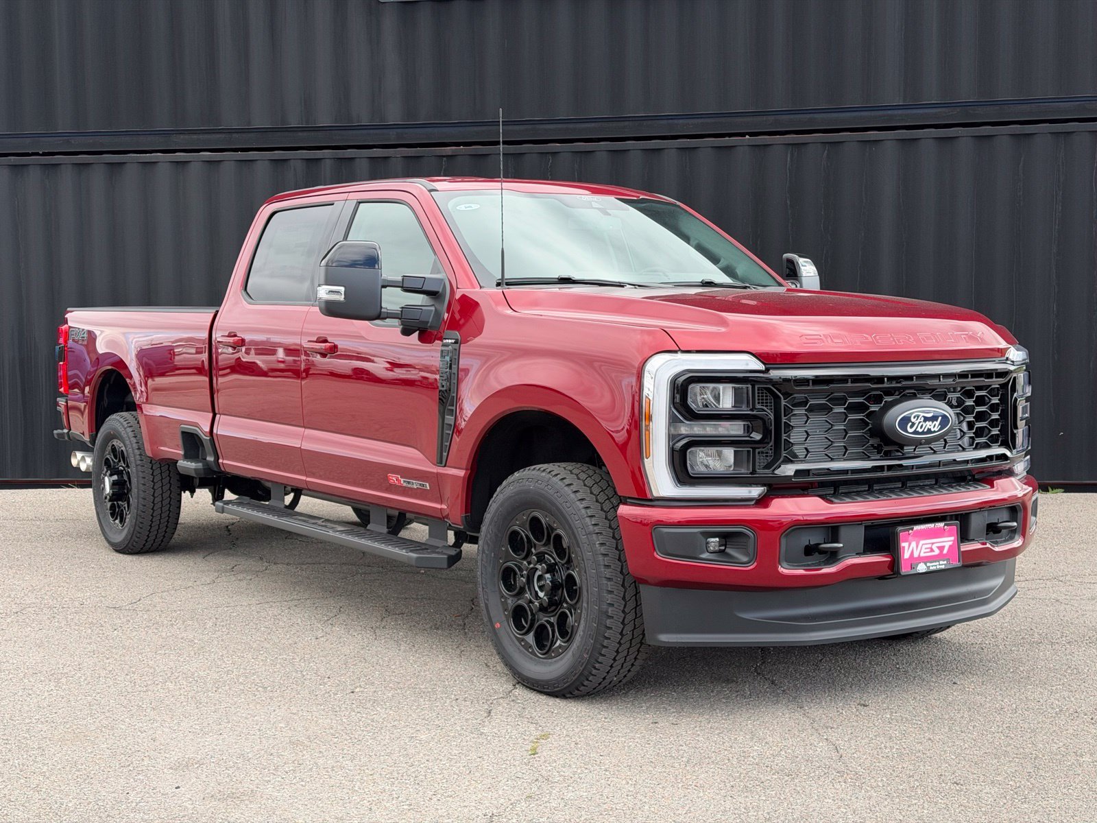 New 2027 Ruby Red Metallic Tinted Clearcoat Ford F-350® Lariat® image 3
