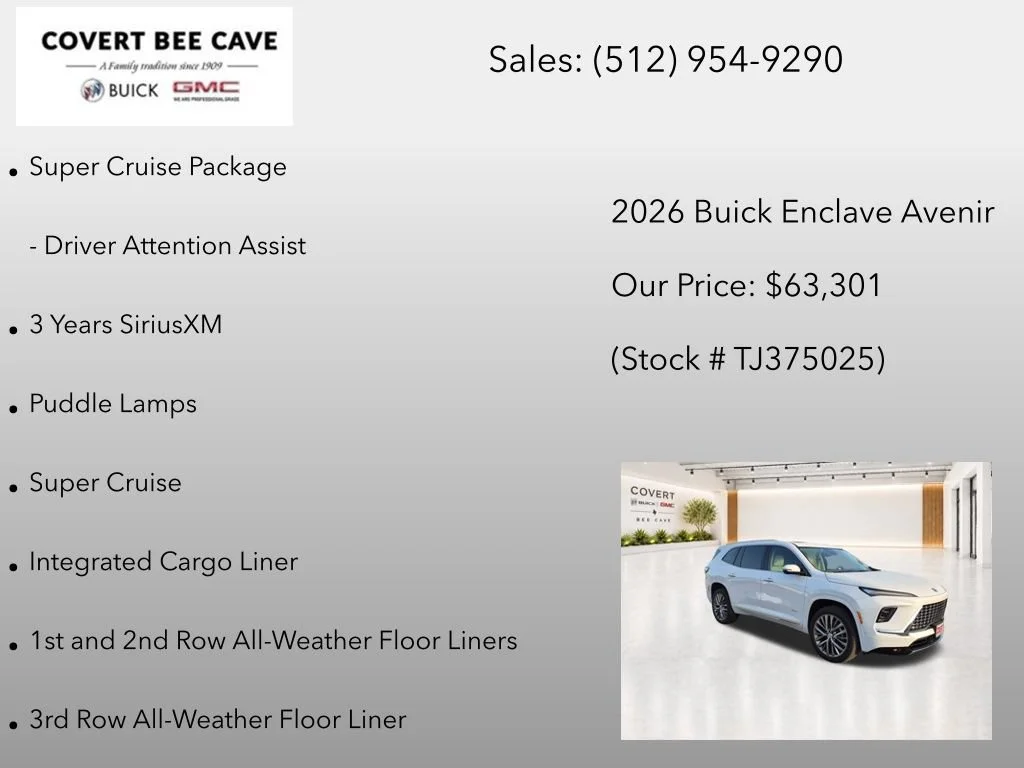 2026 Buick Enclave Avenir - Photo 13