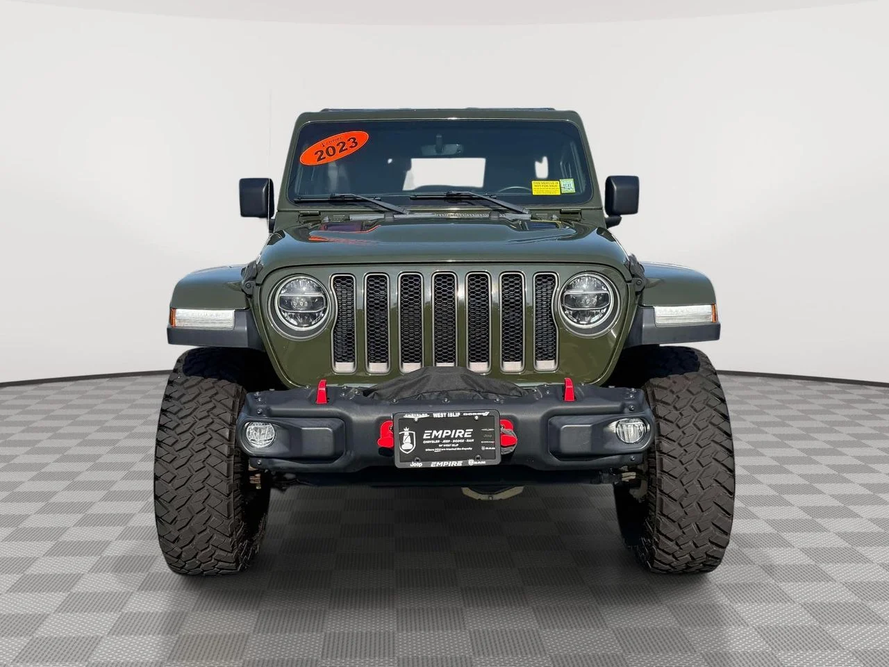 Used 2021 Sarge Green Clearcoat Jeep Rubicon 4x4 image 2