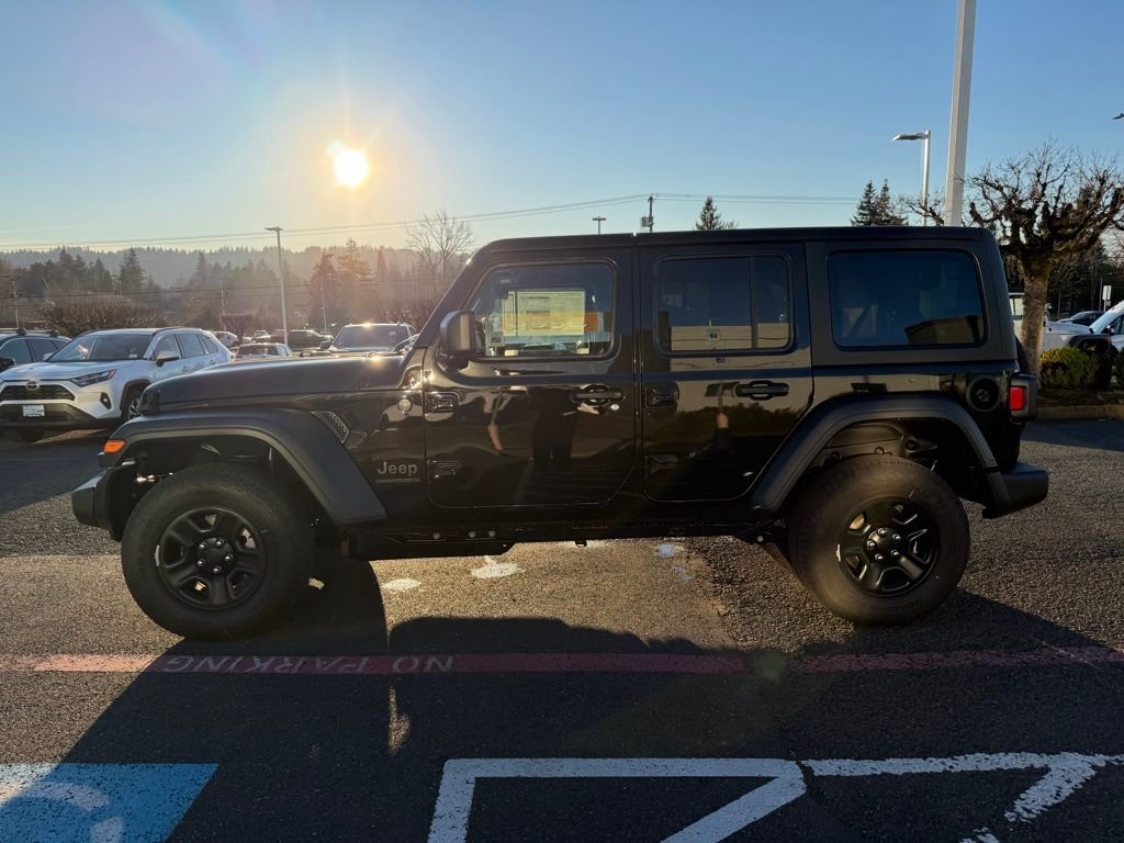 New 2026 Black Clear-Coat Exterior Paint Jeep Sport image 5
