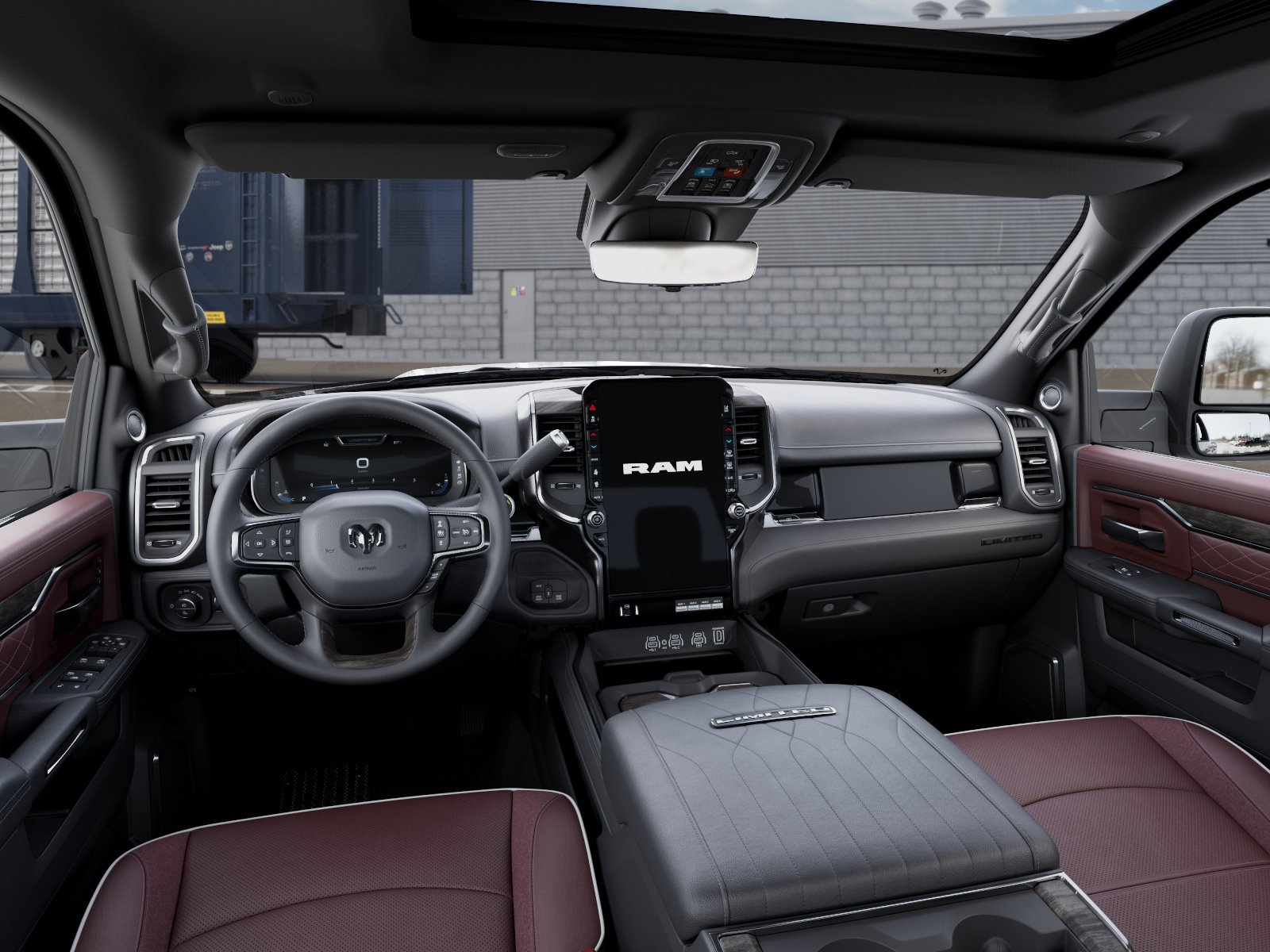 New 2026 Diamond Black Crystal Pearl-Coat Exterior Paint RAM Limited image 8