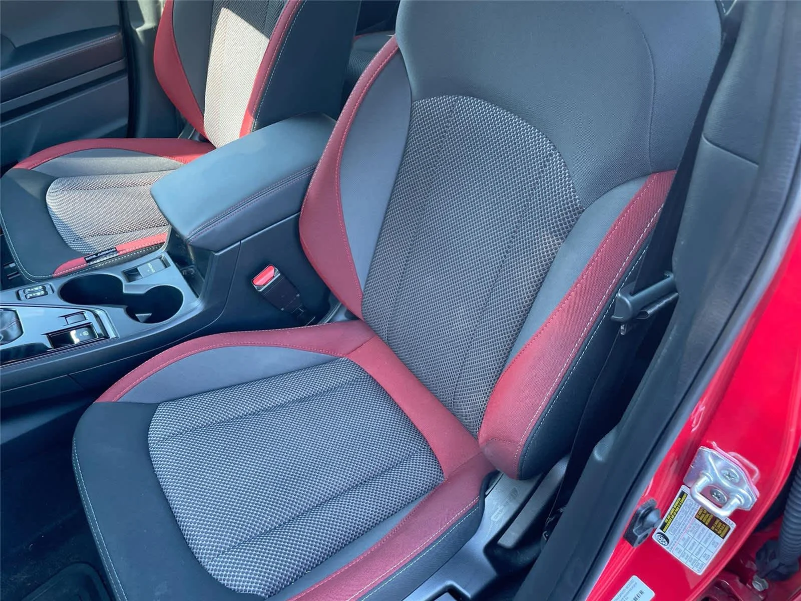 Certified Used 2024 Pure Red Subaru RS image 12