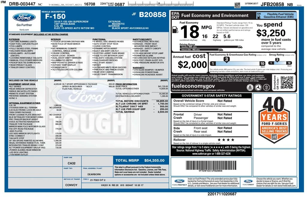 Used 2018 Gray Ford XLT image 6