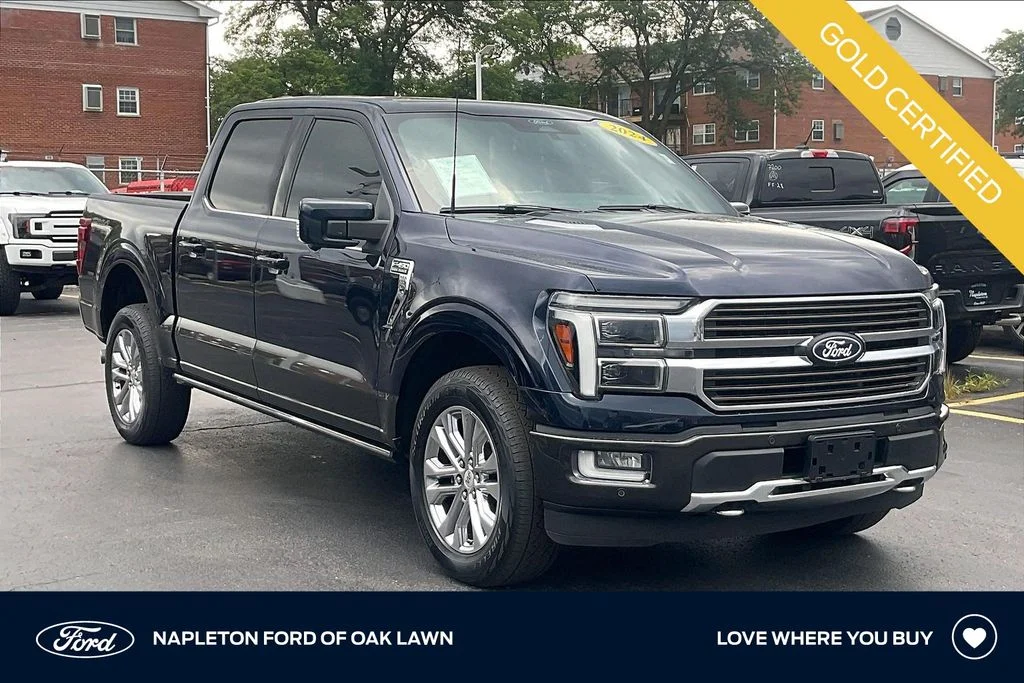 Used 2024 Blue Ford King Ranch image 1