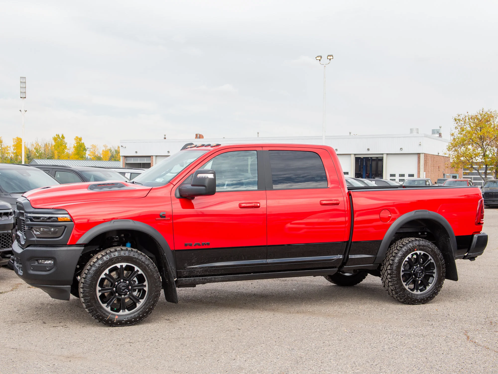 New 2027 Red RAM Rebel* Crew Cab 4x4, Sunroof, Locking Rear Diff, Passenger Screen, Towing Tech Group image 5