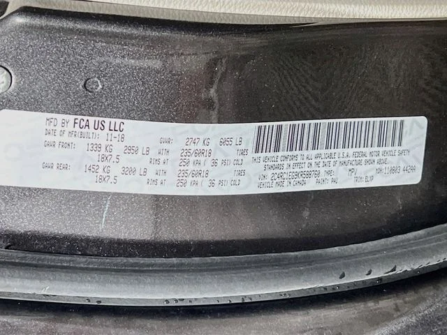 Used 2019 Gray Chrysler Touring L Plus image 12