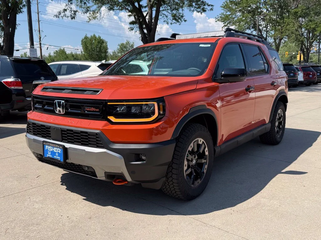 New 2026 Sunset Orange Honda TrailSport Elite image 9