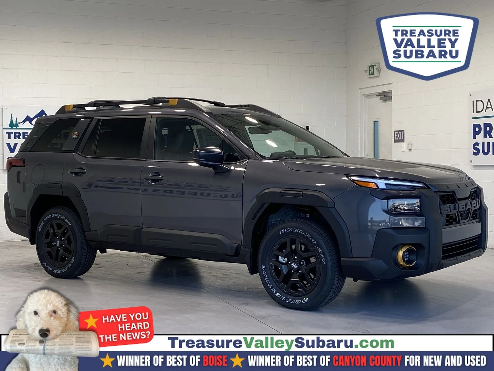 New 2026 MAGNETITE GRAY METALLIC Subaru Wilderness image 1