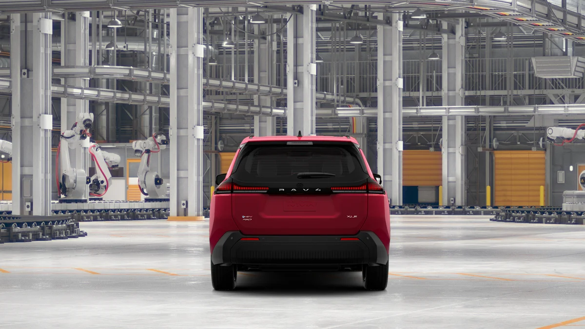 New 2026 Ruby Flare Pearl Toyota XLE Premium image 8