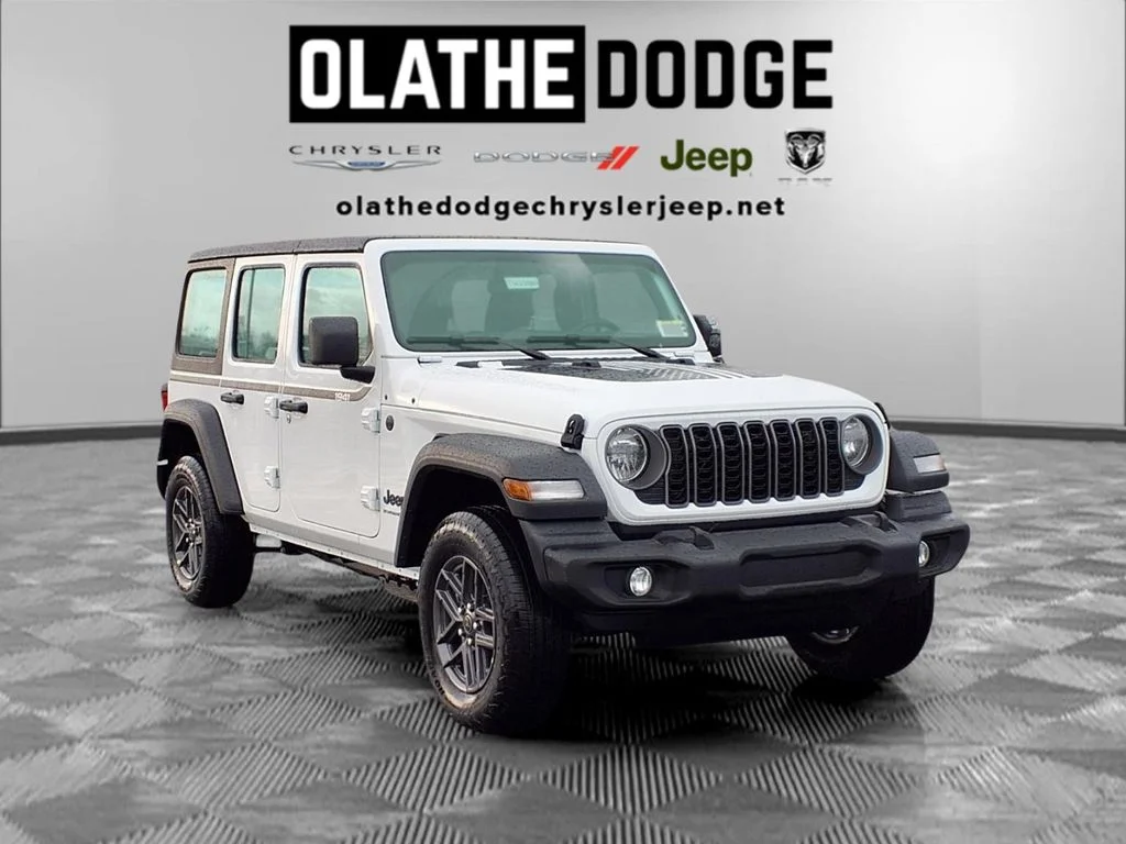 New 2026 Bright White Clear-Coat Exterior Paint Jeep Sport image 28