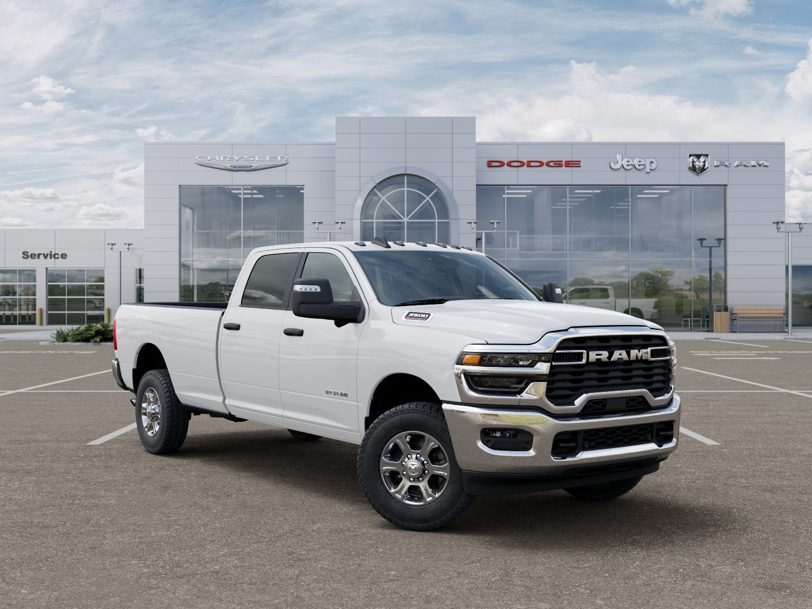 New 2026 Bright White Clearcoat RAM Big Horn image 32