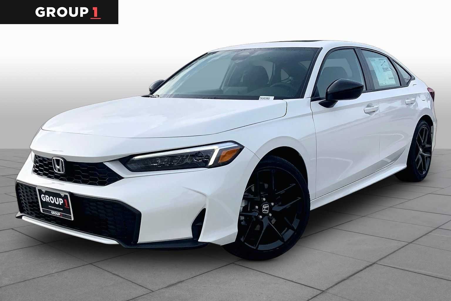 2026 Honda Civic Sedan 2WD Sport Hybrid