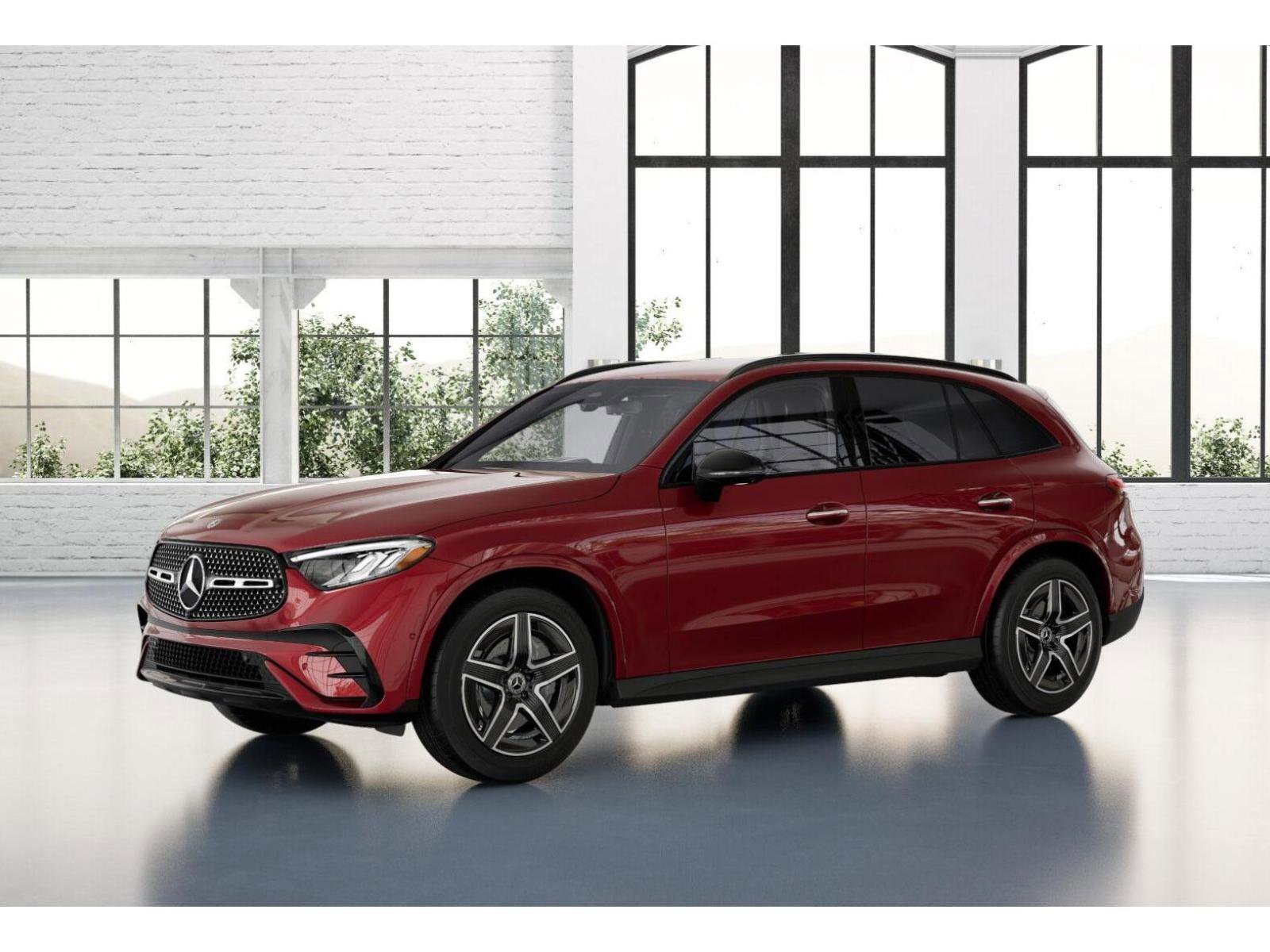 New 2026 MANUFAKTUR Patagonia Red Metallic Mercedes-Benz GLC 300 image 51