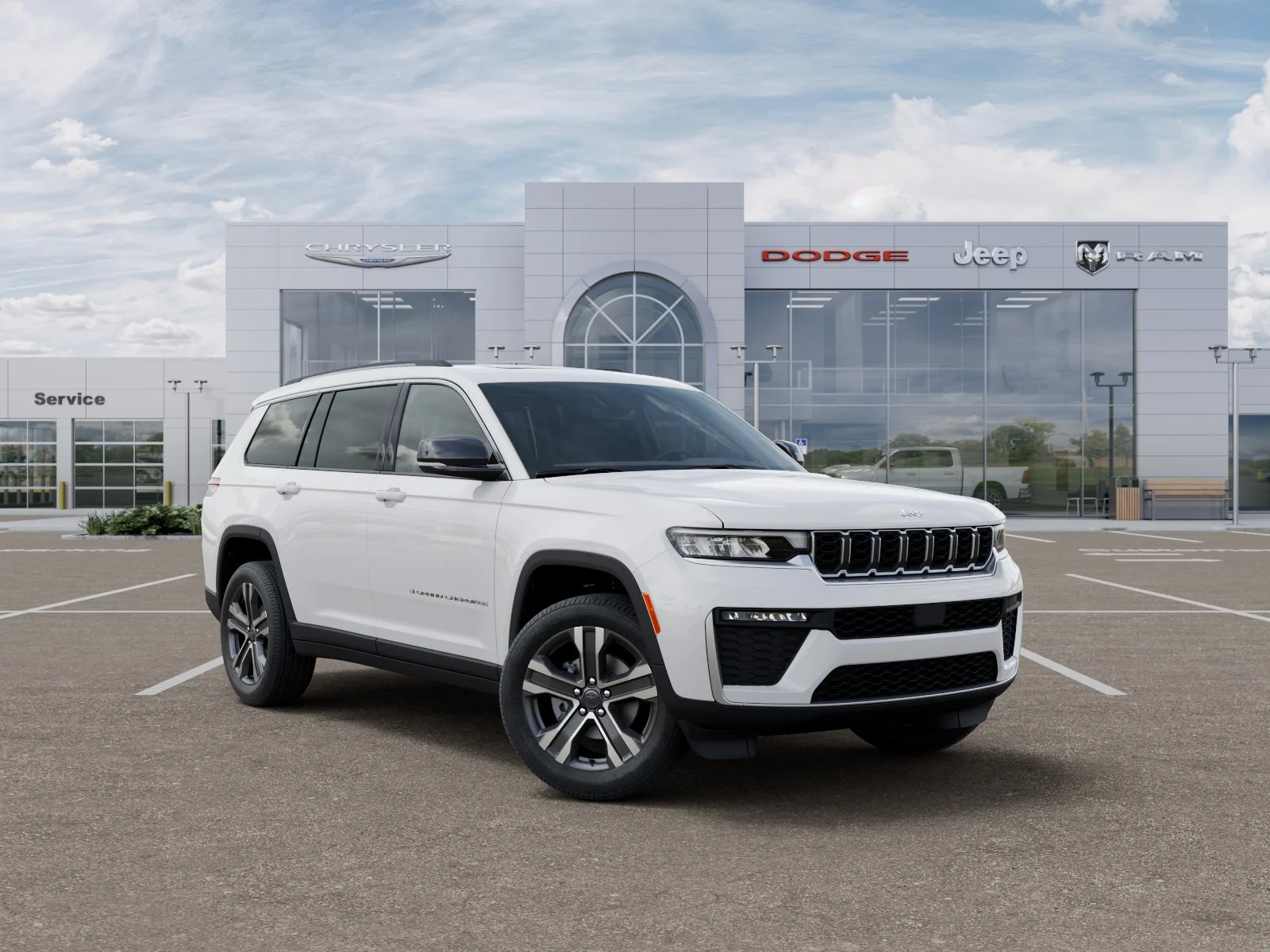New 2027 Bright White Clear-Coat Paint Jeep Limited image 38