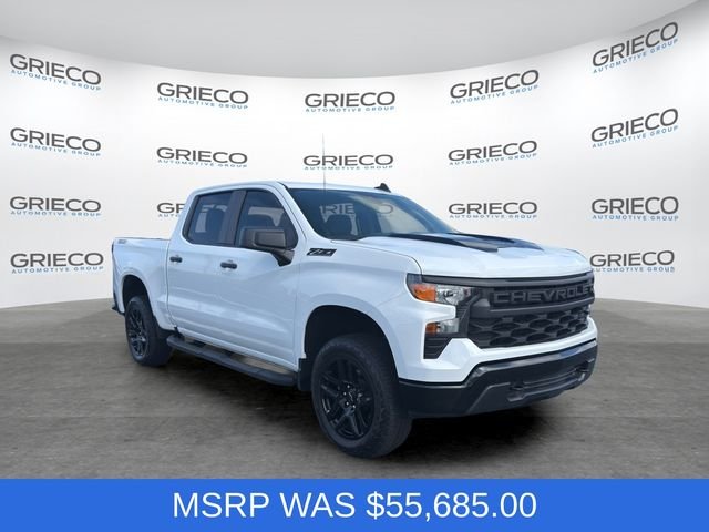 Used 2024 White Chevrolet Custom Trail Boss image 1