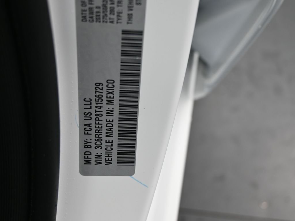 New 2026 Bright White Clear-Coat Exterior Paint RAM Big Horn/Lone Star image 20