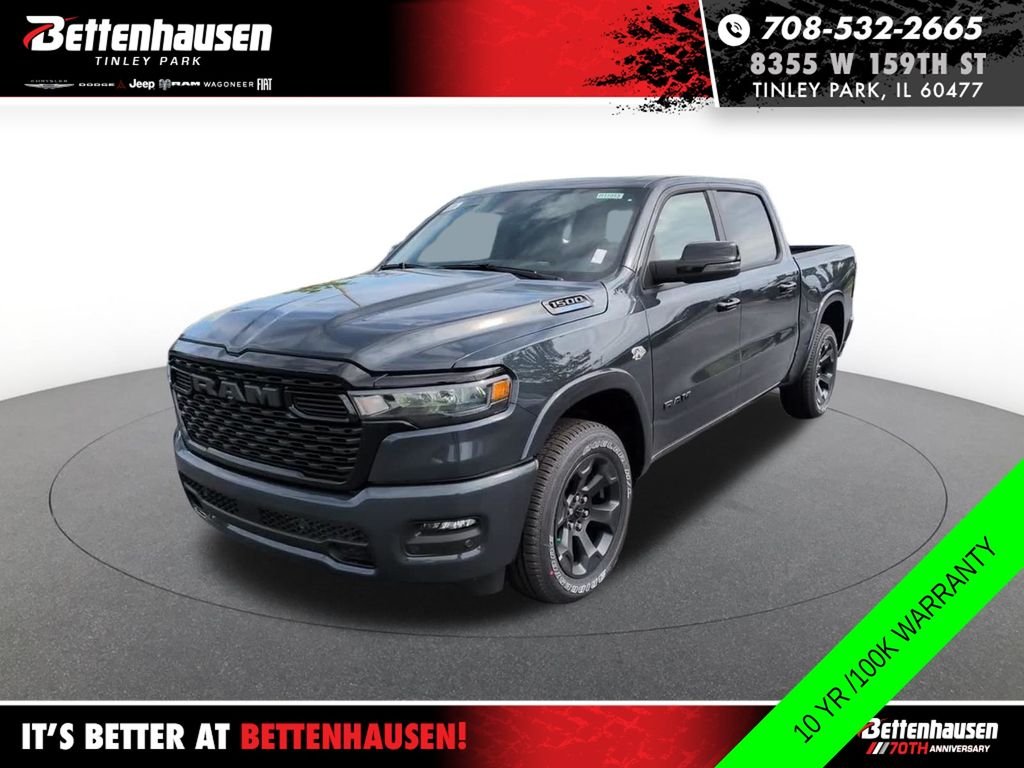 New 2026 Forged Blue Metallic Exterior Paint RAM Big Horn image 2