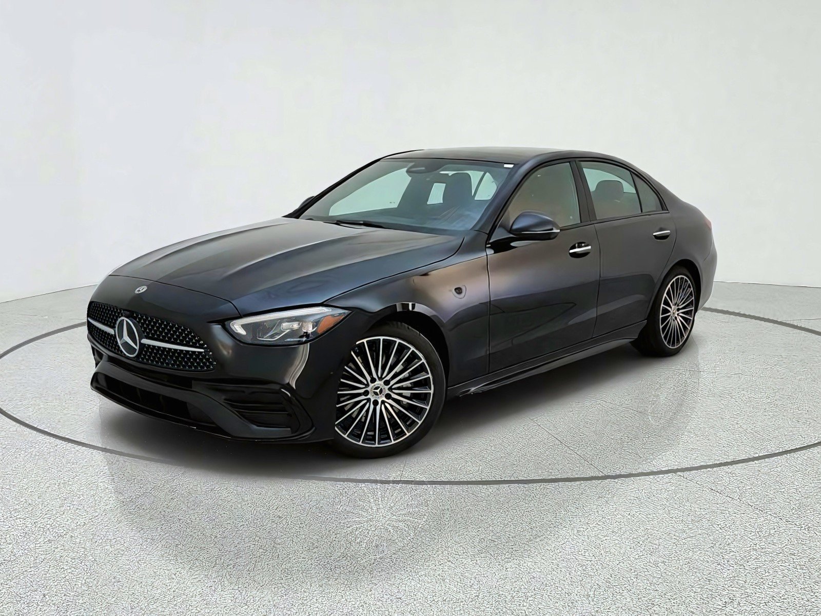 New 2026 Black Mercedes-Benz C 300 Sedan image 1