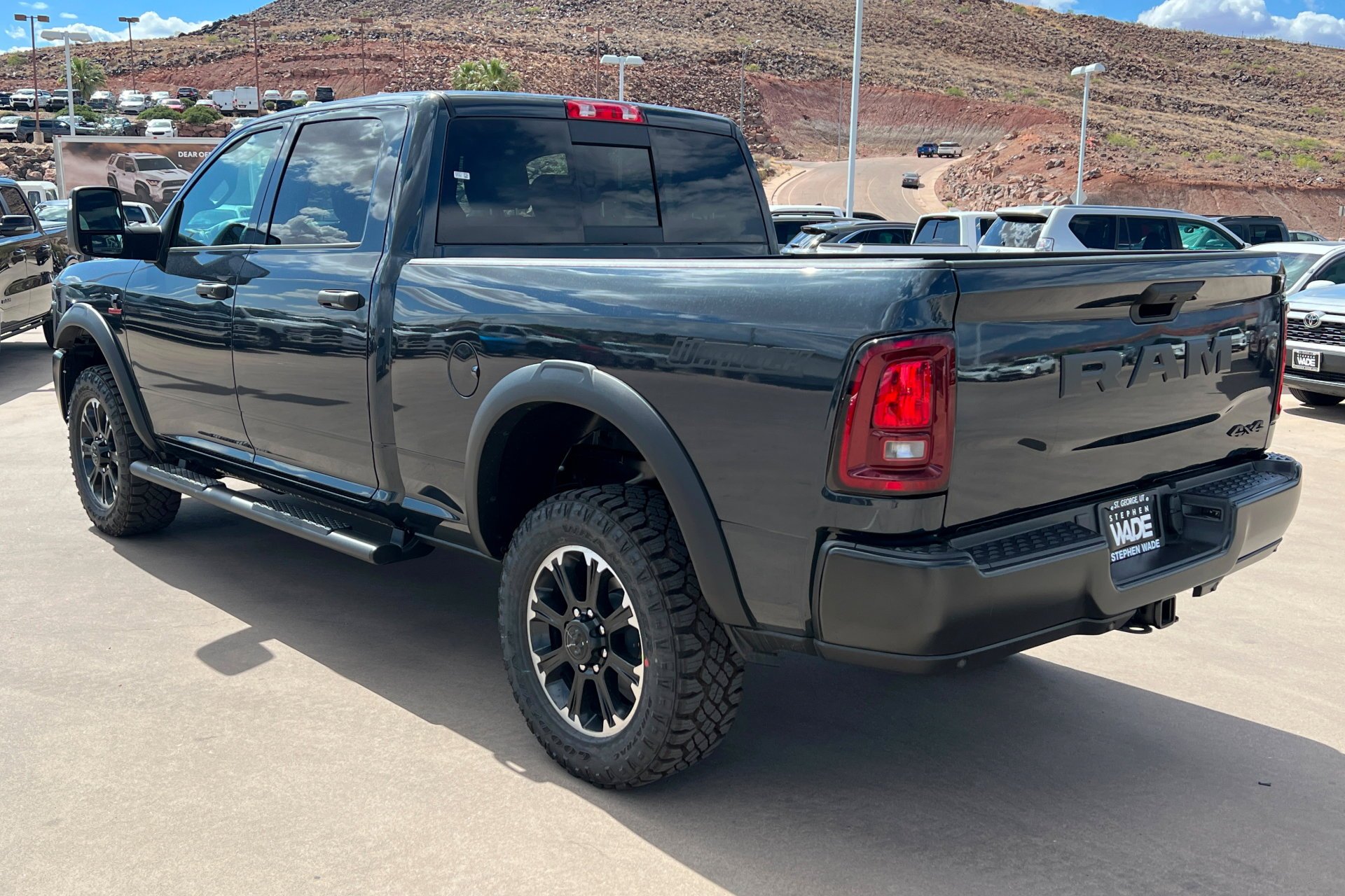 New 2026 Forged Blue Metallic Exterior Paint RAM Warlock image 3