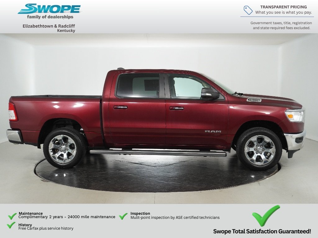 Used 2020 Delmonico Red Pearlcoat Ram Big Horn image 2