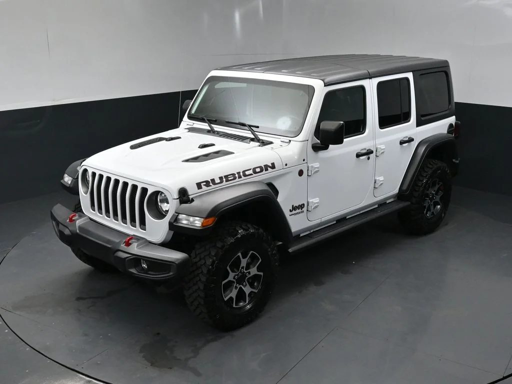Used 2020 White Jeep Unlimited Rubicon image 37
