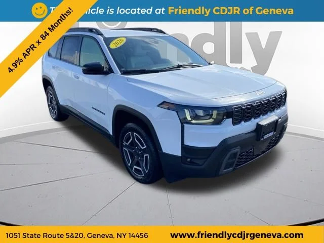 New 2026 Bright White Clear-Coat Exterior Paint Jeep Limited image 7
