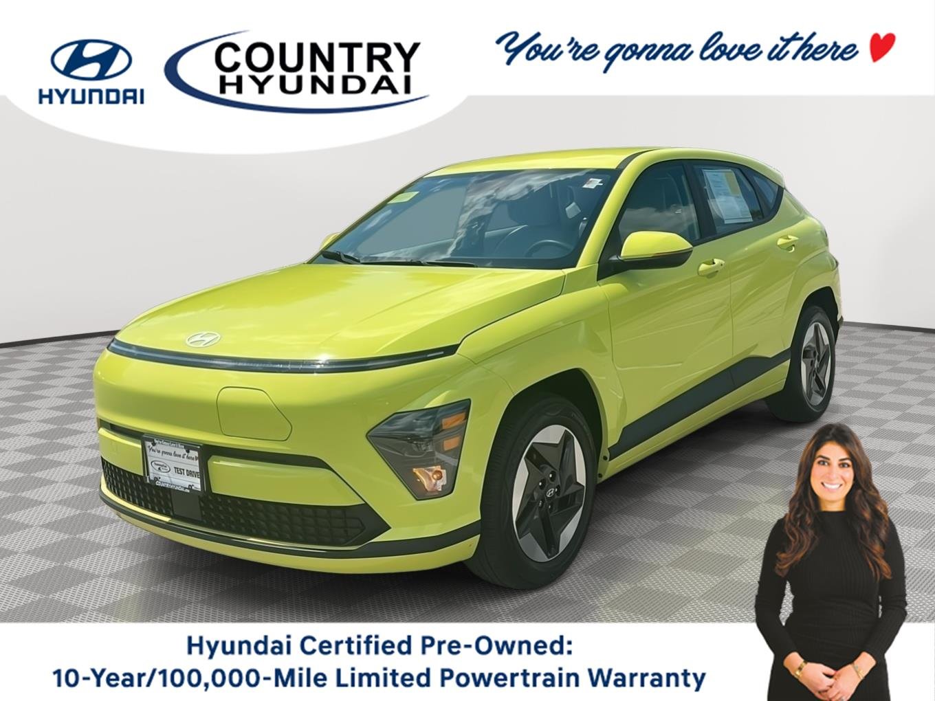 Used 2024 Mirage Green Hyundai SE image 1