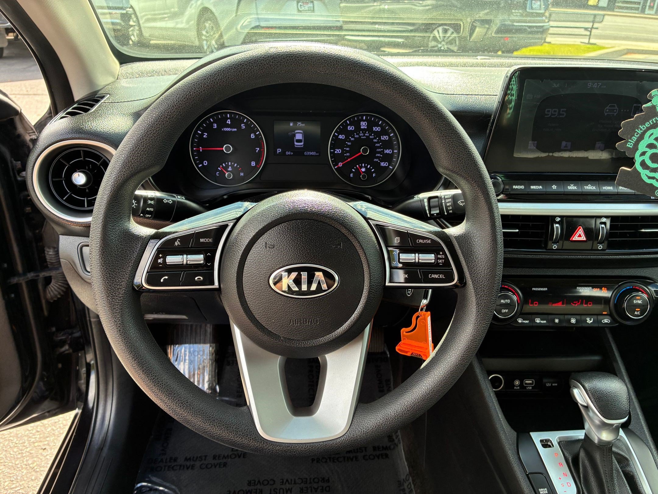 Used 2019 Aurora Black Kia LXS image 16