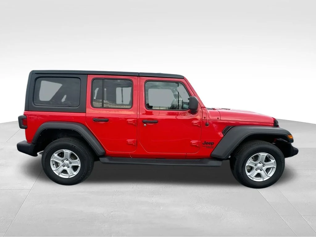 Used 2021 Red Jeep Unlimited Sport S image 9